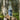 A bottle of Fermented Birch Water Drink Original non-alcoholic beer replacement drink, standing on a weathered tree stump with a blurred forest background.